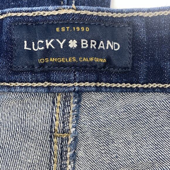Lucky Brand Hayden Skinny Denim Jeans Womens 4 Ankle (27Wx28L) Dark Wash Stretch - Picture 4 of 10
